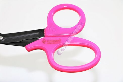 German Premium Fluoride Coated Non Stick Nurse EMS EMT Shears Serrated Bandage Scissors Plus Reusable Penlight Cynamed in Saudi Arabia