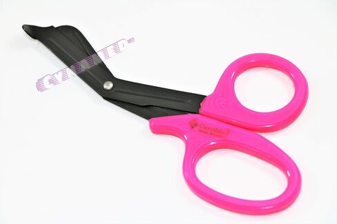 German Premium Fluoride Coated Non Stick Nurse EMS EMT Shears Serrated Bandage Scissors Plus Reusable Penlight Cynamed in Saudi Arabia
