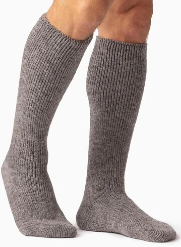 Mens LONG WOOL 2.7 Tog Thermal Heat Holder Socks, 7-12 USA in Kuwait