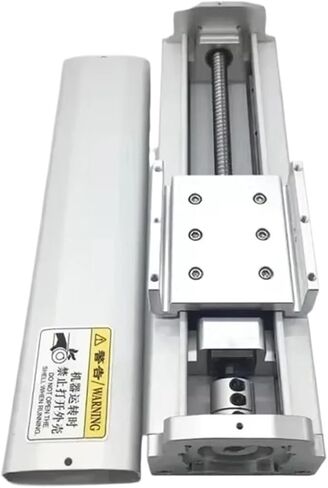 120mm Wide Fully Enclosed Linear Rail Table X/Y Z Axis Ball Screw Sliding Table Heavy Duty Nema23 57mm Single Axis(with 1.5Nm Motor Kit,1000 SFU1610) in Saudi Arabia