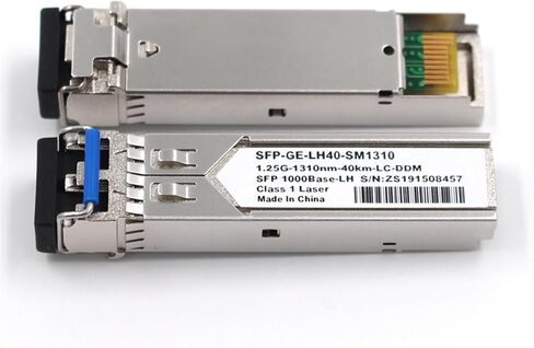متوافق مع H3C Gigabit أحادي الوضع ثنائي الألياف SFP 1310NM ، 40 كيلومتر ، LC الوحدة البصرية 1.25g 40km in Saudi Arabia