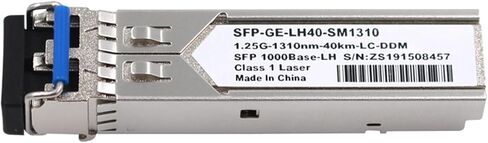 متوافق مع H3C Gigabit أحادي الوضع ثنائي الألياف SFP 1310NM ، 40 كيلومتر ، LC الوحدة البصرية 1.25g 40km in Saudi Arabia