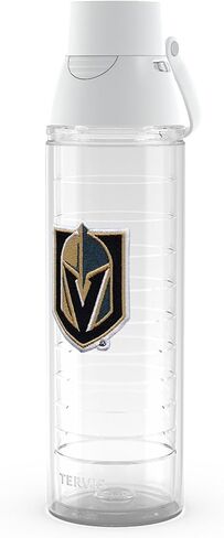 Tervis Venture Lite NHL Vegas Golden Knights - الشعار الأساسي المصنوع في الولايات المتحدة الأمريكية كوب سفر ذو جدران معزولة. in Kuwait