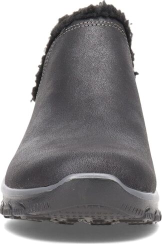 Skechers Women's Easy Going-Buried-Scooped Collar Bootie with Faux Fur Trim Ankle Boot in Saudi Arabia