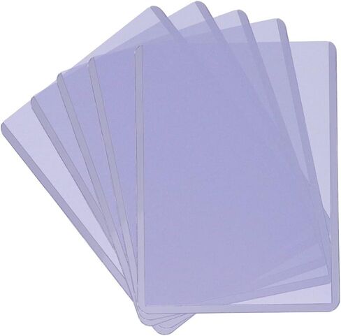 Ultra PRO 3" x 4" Clear Regular Toploaders for Cards with Card Sleeves Bundle Standard Size 300ct Trading Baseball Toploader Card Sleeve Protectors in Saudi Arabia