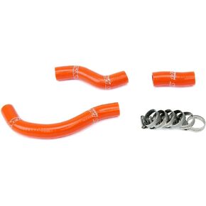HPS 57-1251-ORG Orange Silicone Radiator Coolant Hose Kit