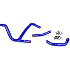 HPS 57-1256-BLUE Blue Silicone Radiator Coolant Hose Kit