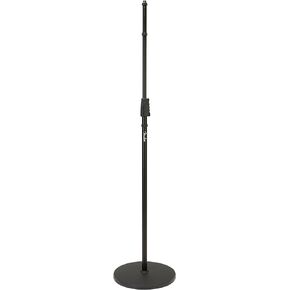 Fender Round Base Microphone Stand, Adjustable, Holds up to 12 Picks