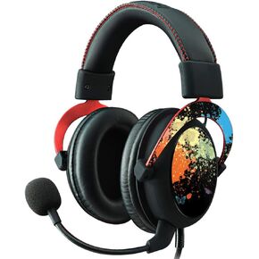 MightySkins Skin Compatible with Kingston HyperX Cloud II Gaming Headset - Splatter | Protective, Durable, and Unique Vinyl Decal wrap Cover | Easy to Apply, Remove | Made in The USA