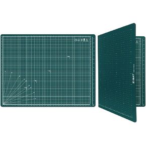 iMAT Flip Cutting Mat Note, A2 (Cm Version), 18"x24" (45x60 cm), Foldable, Suitable for Paper Cutting, Paper Sculpture, Card Creation, and Puzzle Storage (Ash Grey)
