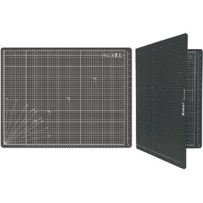 iMAT™ Flip Cutting Mat_Note، A2، 18 بوصة × 24 بوصة، قابلة للطي، مناسبة لقطع الورق، وقطع منحوتات الورق، وإنشاء البطاقات وتخزين الألغاز (أخضر هنتر)