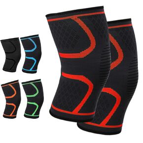 Knee Brace, Knee Compression Sleeve for Men & Women, Knee Pads for Knee Pain, Running, Work Out, Gym, Hiking, Arthritis, ACL, PCL, Joint Pain Relief, Meniscus Tear, Injury Recovery,