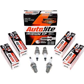Autolite Iridium XP Automotive Replacement Spark Plugs, XP646 (4 Pack)