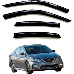 4Pcs Window Visor Deflectors Rain Guards Compatible with Nissan Sentra 2020-2023