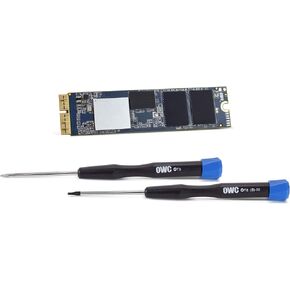 OWC 1.0TB Aura Pro X2 Gen4 NVMe SSD Add-in Solution for Mac Mini (Late 2014), High Performance NVMe Flash add-in Solution, Including Tools & Installation Components