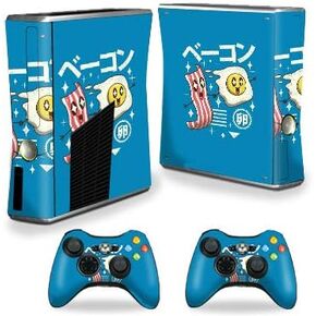 MightySkins Skin Compatible with Xbox 360 S Console - Breakfast Kawaii | Protective, Durable, and Unique Vinyl Decal wrap Cover | Easy to Apply, Remove, and Change Styles | Made in The USA