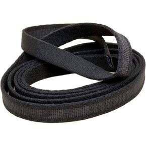 Black Nylon Bra Underwire Plush Back Casing Channeling - 5 Yards