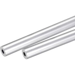 Uxcell 6061 أنبوب ألومنيوم دائري 12 مم OD 5 مم ضياء داخلي 250 مم طول الأنابيب 2 قطعة in Kuwait