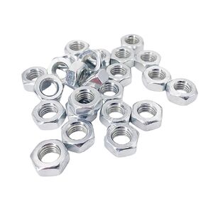 25PCS M3-0.5 Hex Nuts, Stainless Steel 316 Metric Coarse Thread Hexagon Nut, DIN934, Class 4.8 Screw Bolt Fasteners, Hardware Lock Nut