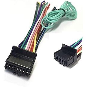 Car Stereo Power Speaker Wire Harness Plug for Pioneer/Premier DVD Nav Radio Avic-D3 Z110 X920 X930 Z120 Z130 AVIC-X930BT Z120BT Z130BT CDP1063, CDP1307,CDP1095, CDP1137 + More -Fully Pinned