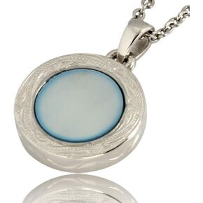 Austaras Seashell Necklace - Hawaiian Stainless Steel Necklace Pendant