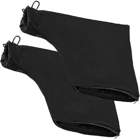 Black Dust Bag for 255 Model Miter Saw with Adjustable Stand, Zipper Closure – Ideal for Miter Saws, Tank Belt Sanders, Edge Planers, and Diagonal Saws(Pack of 2)