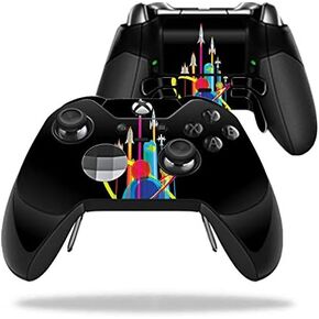MightySkins Skin Compatible with Microsoft Xbox One Elite Controller - Space Poster | Protective, Durable, and Unique Vinyl wrap Cover | Easy to Apply, Remove, and Change Styles | Made in The USA