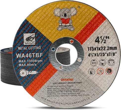 50 Pack Cut Off Wheels 4 1/2 Inch, Cutting Wheels for Angle Grinder, Aluminum Oxide Cut Off Wheel for Metal and Stainless Steel, 4.5"x.004"x7/8" Angle Grinder Cutting Disc in Saudi Arabia