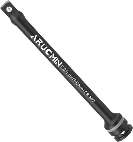 مجموعة قضيب تمديد تحديد عزم دوران المحرك 1/2 بوصة، مجموعة عصا عزم الدوران المكونة من 10 قطع مع 8 بوصات مرمزة بالألوان من 65 إلى 150 قدمًا رطلًا من عصي عزم الدوران in Kuwait