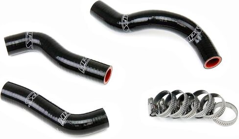 HPS 57-1249-BLK Black Silicone Radiator Coolant Hose Kit in Saudi Arabia