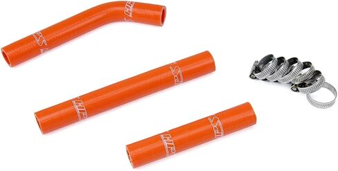 HPS 57-1355-ORG طقم خرطوم سائل تبريد الرادياتير من السيليكون باللون البرتقالي in Kuwait