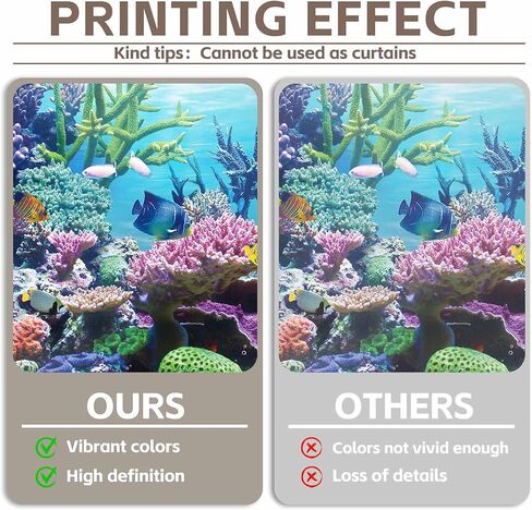 ZTHMOE 10x8ft Fabric Under The Sea Photography Backdrop Aquarium Underwater World Tropical Fish Coral Reef Background Mermaid Birthday Baby Shower Party Decorations Photo Banner Props in Kuwait