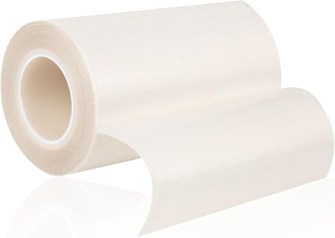 شريط Telfon من الألياف الزجاجية المطلي بـ PTFE، شريط درجة حرارة عالية؛ حزام النقل الميكانيكي للتجفيف؛ شريط ختم اللحام؛ -196 درجة مئوية - +300 درجة مئوية ... (بني 5، 13 مم × 12 ياردة × 0.18 مم) in Saudi Arabia