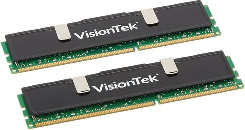 VisionTek 2GB DDR3 1333 MHz (PC3-10600) CL9 DIMM Low Profile Heat Spreader, Desktop Memory - 900384 in Kuwait