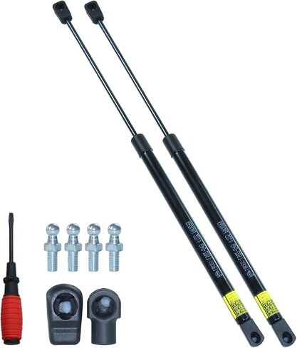 2 Pack Front Hood Lift Supports Gas Springs Replaces 4366 SG314037 PM2030 with Screwdriver for 2002-2007 Jeep Liberty 65th Anniversary Edition Base Limited Renegade Sport in Saudi Arabia