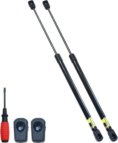 2 حزمة رفع غطاء المحرك الأمامي يدعم نوابض الغاز يستبدل 4366 SG314037 PM2030 مع مفك البراغي لـ 2002-2007 Jeep Liberty 65th Anniversary Edition Base Limited Renegade Sport in Kuwait