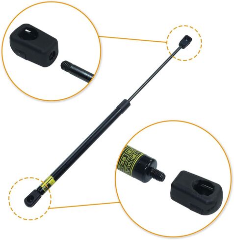 2 حزمة رفع غطاء المحرك الأمامي يدعم نوابض الغاز يستبدل 4366 SG314037 PM2030 مع مفك البراغي لـ 2002-2007 Jeep Liberty 65th Anniversary Edition Base Limited Renegade Sport in Kuwait