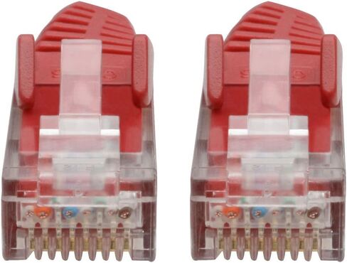 Tripp Lite Cat6 Gigabit Ethernet Snagless Molded Patch Cable, 24 AWG 550Mhz Premium UTP, Yellow GbE RJ45 M/M 6in 6" (N201-06N-YW) in Saudi Arabia