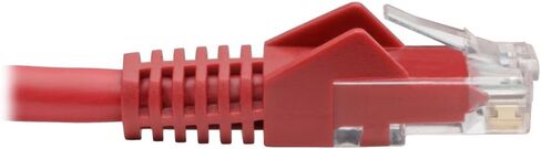 Tripp Lite Cat6 Gigabit Ethernet Snagless Molded Patch Cable, 24 AWG 550Mhz Premium UTP, Yellow GbE RJ45 M/M 6in 6" (N201-06N-YW) in Saudi Arabia