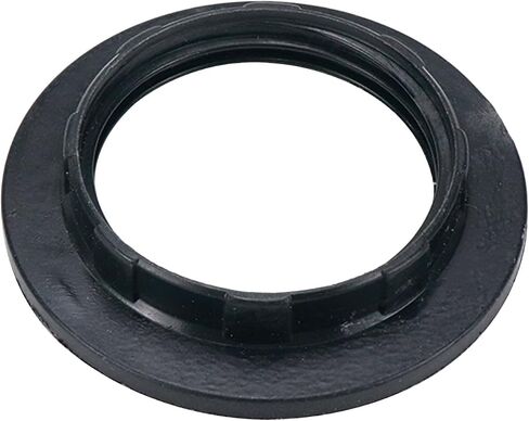 LC LICTOP Black Phenolic Rings for Threaded Candelabra Base E27 Sockets 10pcs(Fit E26 Screw Socket Lamp Holder Outer Ring) in Saudi Arabia