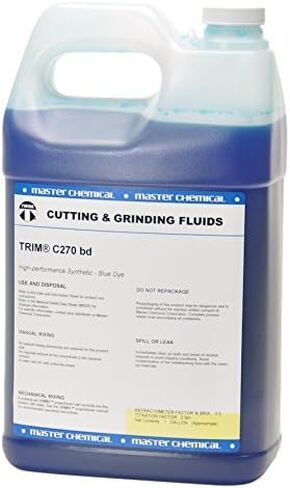 سوائل القطع والطحن TRIM C270BD/1 مبرد صناعي عالي الأداء، صبغة زرقاء، إبريق سعة 1 جالون in Kuwait
