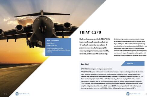 سوائل القطع والطحن TRIM C270BD/1 مبرد صناعي عالي الأداء، صبغة زرقاء، إبريق سعة 1 جالون in Kuwait