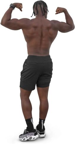 Men's 7" Four-Way Stretch Athletic Shorts with Liner in Saudi Arabia