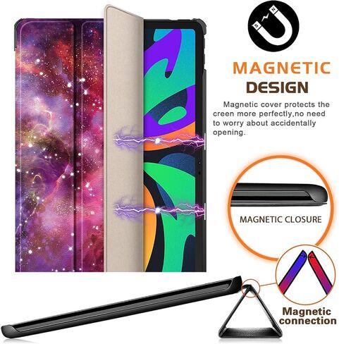 for Lenovo Tab M11 TB330FU 11 inch 2024 Case,Slim Stand Back Shell Protective Smart Cover for Lenovo Tab M11 TB330FU/Pad 2024 TB331FC with Auto Wake/Sleep Function,Galaxy in Saudi Arabia