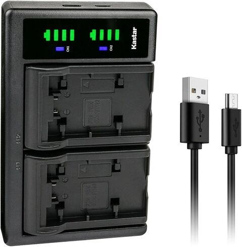 بطارية Kastar 2-Pack VW-VBT380 وشاحن USB LTD2 متوافق مع كاميرا باناسونيك HC-VX1K HC-VX870 HC-VX870K HC-VX870GK HC-VX870MGK HC-VX870MGKK HC-VX980GK HC-VX980M HC-VX981 HC-VX981K in Saudi Arabia