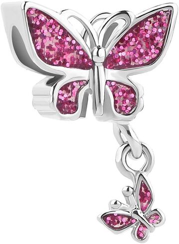 Love Butterfly Colorful lnsect Charm Beads For Bracelets in Saudi Arabia
