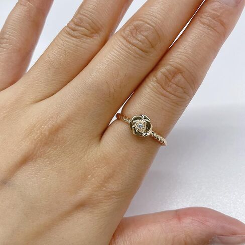 Stackable Rings for Women Cable Design in 18k Gold Plating, Statement Ring for Women Gift in Saudi Arabia
