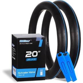 أنبوب إطارات BWSHLF الدهون ، 20 × 4.0 صمام Schrader 35/48 ملم أنبوب إطارات داخلي ، وضيق الهواء العالي ، ومضاد للضرب ، مع 2 رافعات الإطارات شملت 2 حزمة in Kuwait