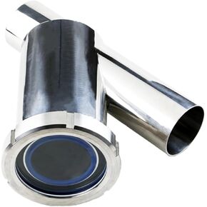 3-1/2 "أنبوب اللحام 89 مم مرشح أنبوب مرشح y مصفاة y مع الفولاذ المقاوم للصدأ الزجاج 304 in Kuwait