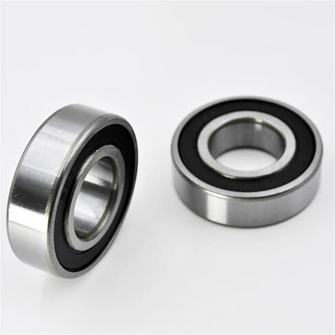 6200-6205 2RS LLU RS 6202RS 6205RS Chrome Steel Groove Ball Bearings 2PCs (6200-2rs 10x30x9mm) in Saudi Arabia